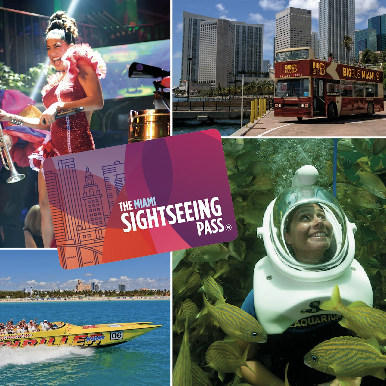 The Miami Sightseeing Flex Pass: Choice of 2 - 6 Attractions - Photo 1 of 9